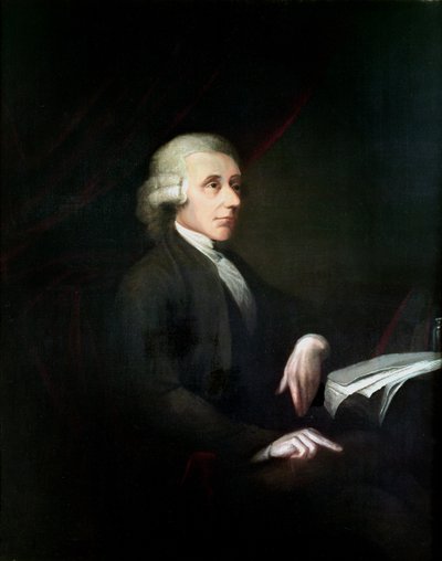 Portræt af Joseph Priestley (1733-1804) af English School
